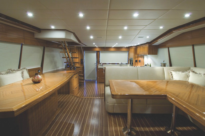 Yacht The Godfather, a Riviera 75 Enclosed Flybridge Yacht
